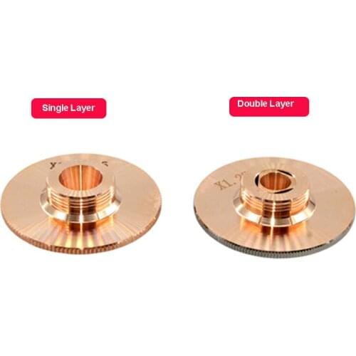 Laser nozzle D 28mm Height 15 Single Double layer laser nozzle