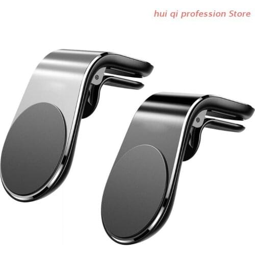 Air Vent Outlet Clip Magnetic Flexible Phone Cellphone Holder For All Phones Easy to Install Adjustable GPS Mount Holder