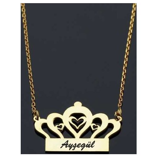 PERSONALIZED TAC SILVER NECKLACE