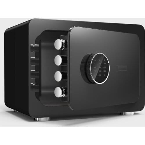 All Steel Safe Box for Home Strongbox with Programmable Electronic Keypad Electronic Digital Code Deposit Box for Cash Valuables