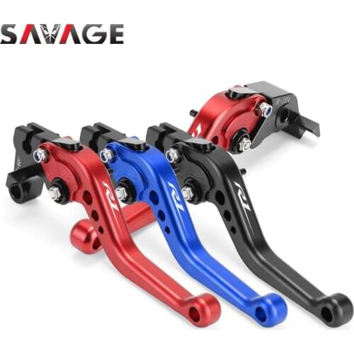 R1 Short Brake Clutch Levers For YAMAHA YZF R1 1999-2022 2004 2007 YZFR1/M/S 2020 R1M R1S Motorcycle Adjustable CNC Handles