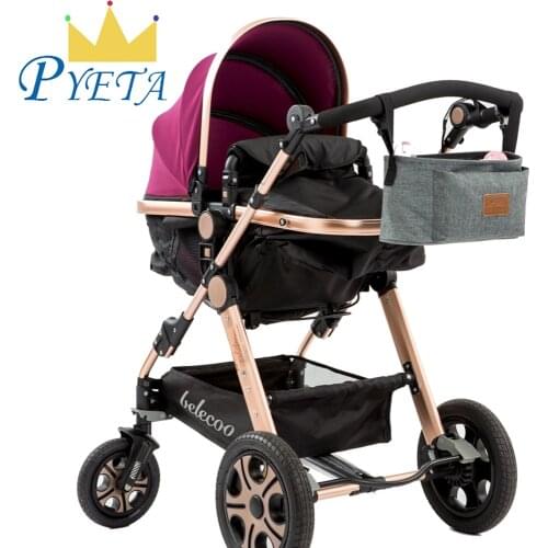 PYETA Baby Stroller Accessoris Bag New Cup Bag Stroller Organizer Baby Carriage Pram Buggy Cart Bottle Bag Car Bag Yoya