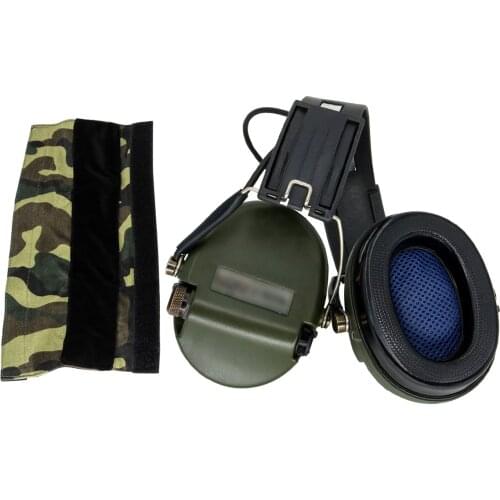 No microphone tactical noise reduction pickup hunting headset protective earmuffs electronic shooting headset FG