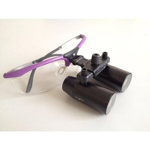 TAOS 5.0x surgical loupes Magnification Binocular Dental glasses with headwear headband Dentistry Prismatic Keplerian Style