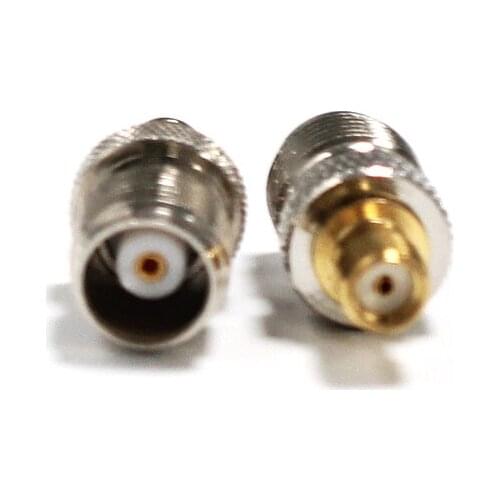 1pc TNC female Jack switch SMA Female Jack RF Coax Adapter convertor Straight Nickelplated NEW wholesale