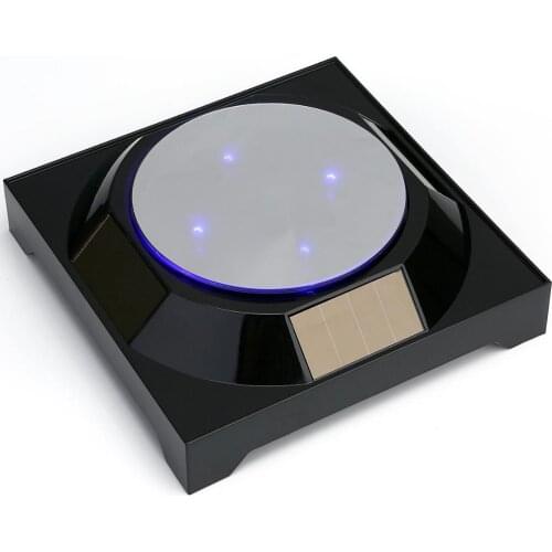 18cm top mirror solar display stand turntable display turntable jewelry jade phone watch glasses model photography