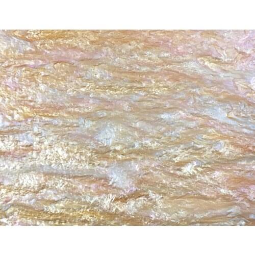 Acrylic/PMMA Ripple Glittering Color Sheets 3.0mm for Jewelries, Crafts, Art Works, Decoration - Golden (RG13)