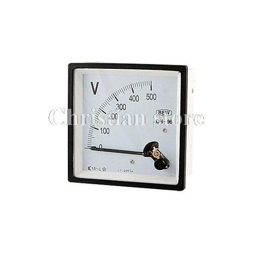Analog Voltmeter Voltage Panel Meter Gauge AC 0-500V
