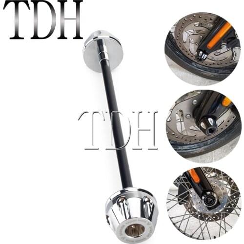 For Harley Softail Standard Chrome Motorcycle Front Rear Fork Wheel Frame Slider Crash Pads Falling Protector CNC Aluminum 18-21