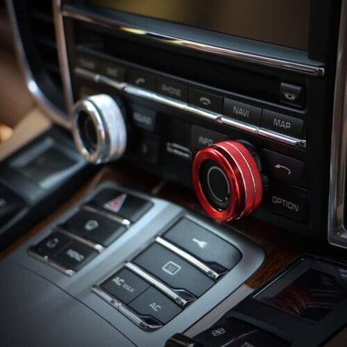 For Porsche Cayenne For Panamera Door Speaker Knob Trim Car Interior Accessories