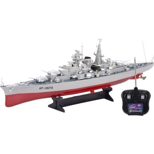 Remote control boat Rc KMS Bismarck class battleship model ship toy boat