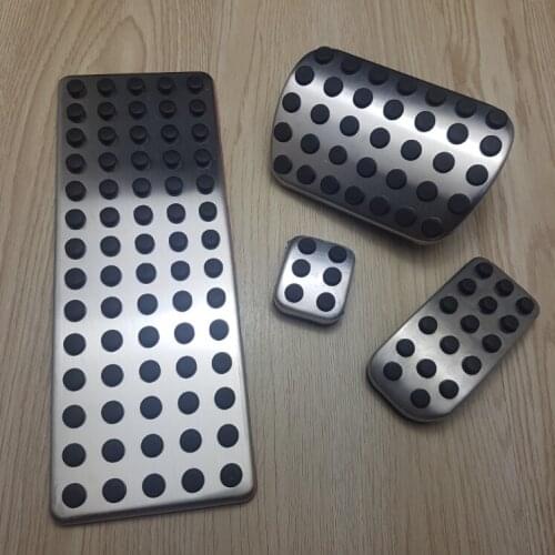 Gas Fuel Brake Foot Pedal Cover For Mercedes Benz V-Class Vito Metris Viano V260 W639 W447 Accessories Car Styling