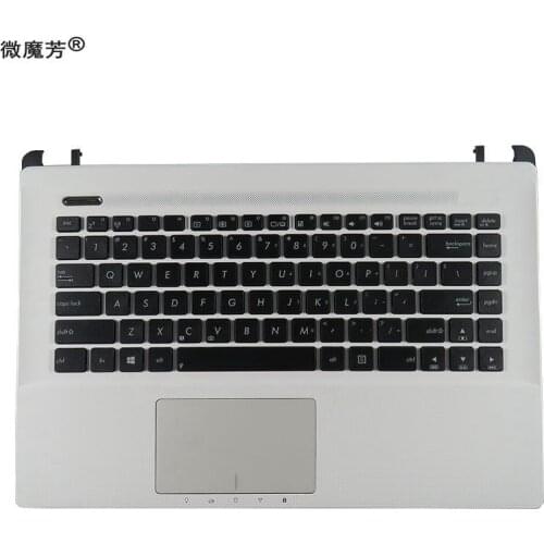 NEW For ASUS A85 A45V K45V R400V A85V R400 K45VD English Laptop Keyboard US COVER SHELL C shell palmrest top case Frame