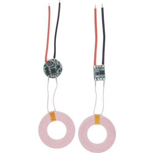 Taidacent 5V 1.3A Wireless Charger Receiver Coil Battery Induction Charger Electromagnetic Wireless Charging Module 12v 1a