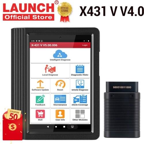 2021 Elite LAUNCH X431 V V4.0 Car Full System Diagnostic Tool OBD OBD2 Code Reader Auto Scanner 2 Years free Update V Pro mini