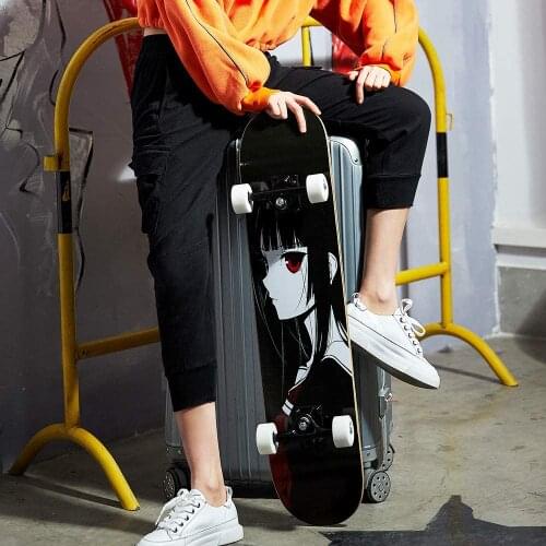 Skateboard Complete 31 Inch Pro Skateboard 7 Layer Canadian Maple Skateboard Deck for Outdoor Sports Children Gift Skateboards