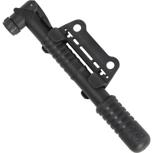 Convenient Carry Mini High Pressure Ball Tire Air Inflator Portable Hand-held Black Bicycle Tire Air Pump for Mountain Road