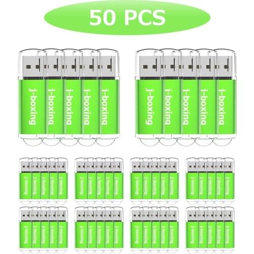 J-boxing 16GB USB Flash Drive 2GB Pen Thumb USB 2.0 Drives 4GB Jump Drive Memory 8GB External Storage Stick with Cap 32GB Green