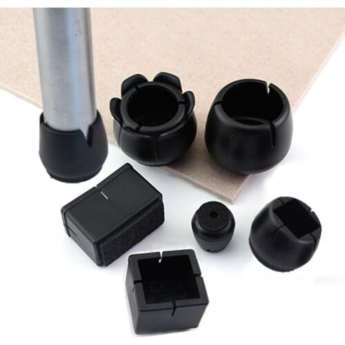 Thickened Wear Resistant Furniture Legs Feet Cover Table Stool Chair Leg Caps Floor Protector Cover Non-Slip Chair Legs Caps