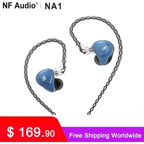 NF Audio NA1 HiFi Balanced Double Cavity Dynamic Driver In-ear Monitor Earphone IEM with 2Pin 0.78mm Detachable Cable