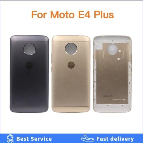 High Quality For Moto E4 Plus Back Battery Cover Door Rear Housing Case Replacement For Motorola E4 Plus xt1770 XT1773 XT1771