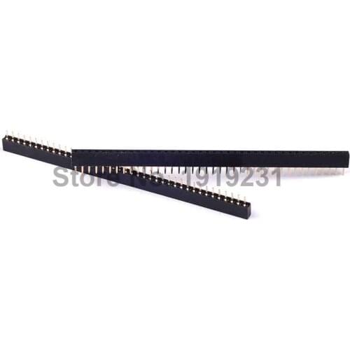 20PCS 1*40P Single Row Straight Seat 2.0mm Pitch