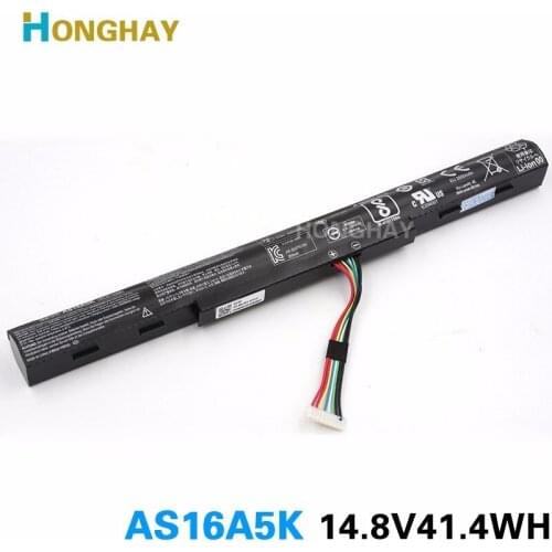 HONGHAY AS16A5K Laptop battery For Acer Aspire E 15 series E5-575G-53VG E5-475G 523G 553G 573G 575G 774G AS16A7K AS16A8K