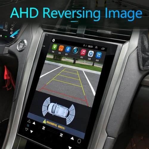 6GB+128GB Android 10 Tesla Style Car Multimedia For 2013-2018 Ford Mondeo Fusion MK5 Video Player GPS Radio Stereo Tape Recorder