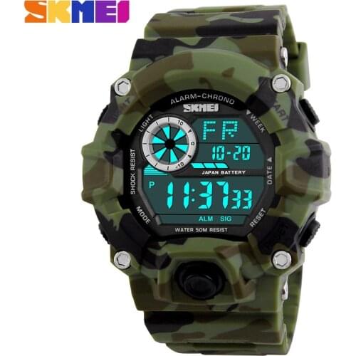 Skmei Fashion Casual S Shock Sports Watches Man Luxury Brand Men Quartz Chronograph Watches Men relogio masculino esportivo 2018