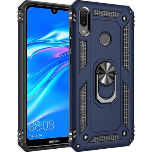 For Huawei Y7 2019 Case Huawei y7 Prime 2019 Magnet Car Ring Stand Holder Cover For Huawei Y7 2019 Y 7 Y7Prime Y7 Prime 2019