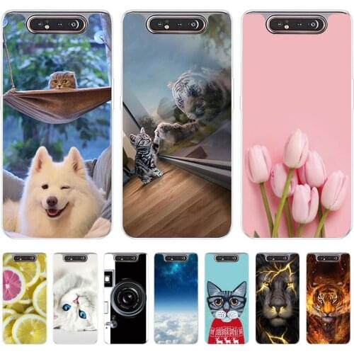 For Samsung A80 Case Back Cover For Samsung Galaxy A80 A90 A 80 90 Case Cover Soft Printing Cute Bumper Silicone TPU Phone Cases