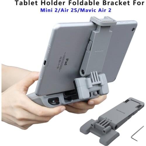 New Tablet Holder Foldable Bracket Portable Mount for DJI Mini 2/Air 2S/Mavic Air 2 Remote Controller Drone Accessories