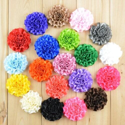 DIY Small 1.96" Fabric flowers 100 pcs/lot