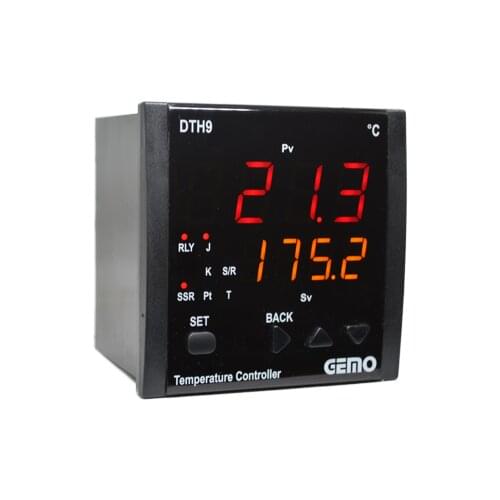 DTH9-230VAC Gemo Low Cost Auto-tune PID Digital Temperature Controller 96mm x 96mm front size