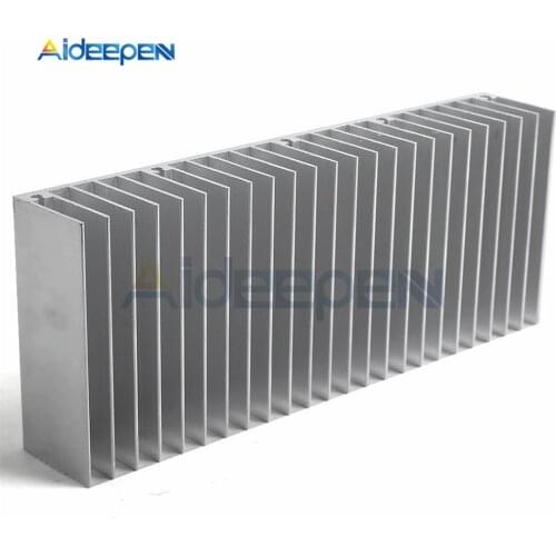 Extruded Aluminum Heatsink For High Power LED IC Chip Cooler Radiator Heat Sink 60x150x25