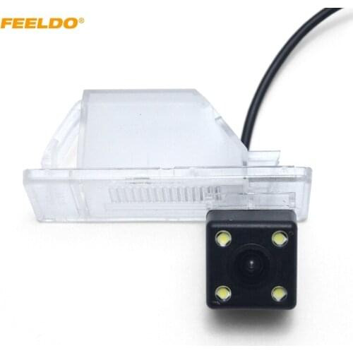 FEELDO 1Set Special Rear View Car Camera For Nissan QASHQAI/X-TRAIL/Geniss/Sunny/Pathfinder/Citroen C4/C5 #AM4182