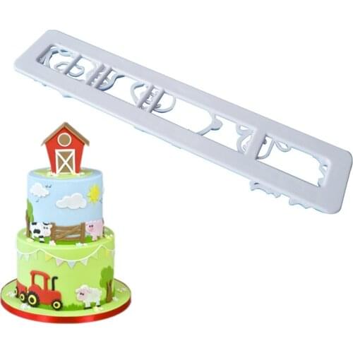 Cartoon Animals Shape Cookie Mould Cute Pig Cow Sheep Dessert Cutter Fondant Cake Decorating Tool For Pastry Biscuit Cake Molds