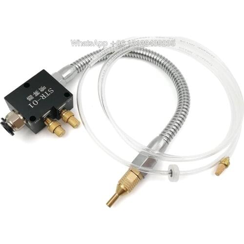 STR-01 Metal Cutting Engraving Coolant Sprayer, Coolant Lubrication Spray System Unit for CNC Lathe Milling Machine Drill
