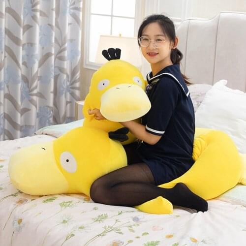 30cm-100cm Japanese Anime Duck Plush Toys Soft Stuffed Cartoon Animals Duck Doll Birthday Christmas Gifts For Children Girls