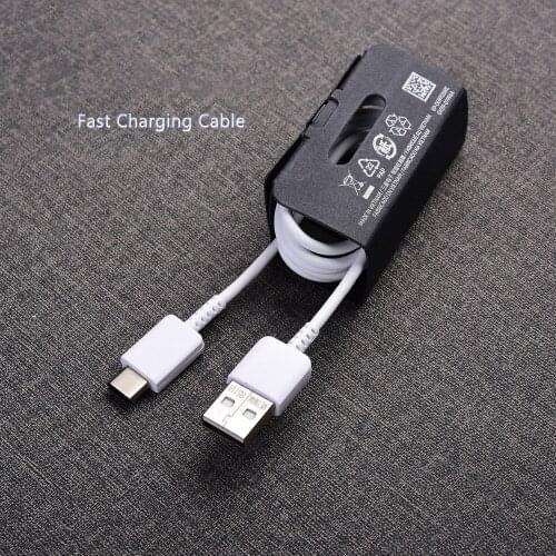 Samsung S10 Fast Charge Cable Original USB3.1 Type-C Data Line Quick Charger Cord For Galaxy S20 S10 Plus Note 8 9 10 Plus A70 S