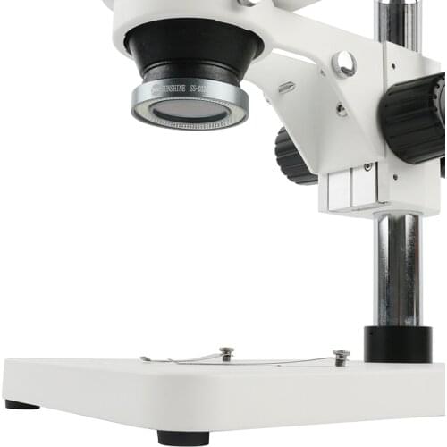 2 In 1 36 LED Metal Ring Light Light Source Thread 48mm With 1x Dust-Proof Mirror Anti Fume Protector Lens For Stereo Microscope