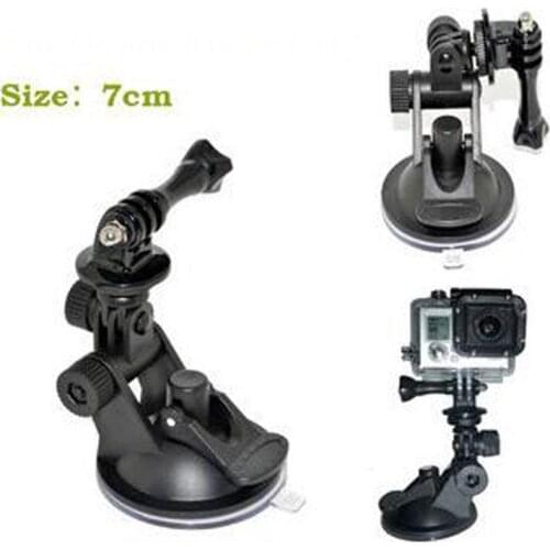 New 7cm Windshield Car Suction Cup for EK7000 Hero 6 5 SJ5000 SJ7 Yi 4K H9 Adapter Mount Action Camera Accessories