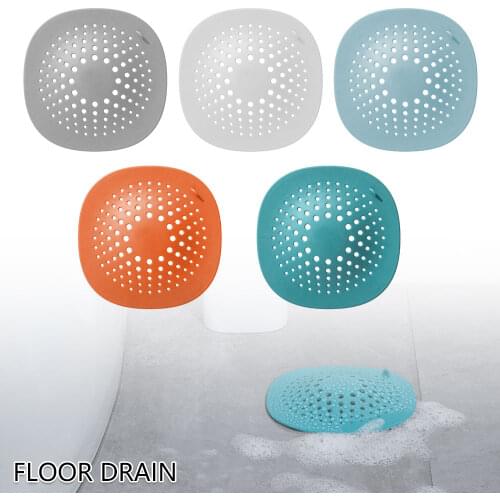 Hair Trap Shower Bath Plug Hole Waste Catcher Anti Clogging Floor Drain Filter Cover Stopper Sink Strainer Home Deodorant Plug