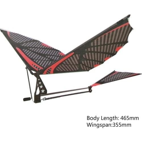 18Inches Eagle Imitate Birds Assembly Flapping Wing Flight Model Aircraft Plane Toy