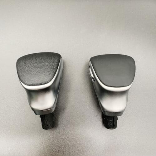 OEM 46720M6110 46720M6100 Black leather automatic handball AT shift lever shift lever For 2019-2021 Kia Seltos Forte Soul