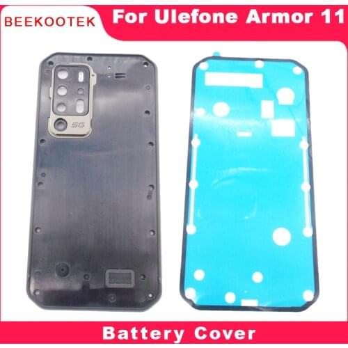 Original Back Housing Module Battery Cover +Foam Adhensive+Rear Camera Lens Replacement Accessories For Ulefone Armor 11 Phone