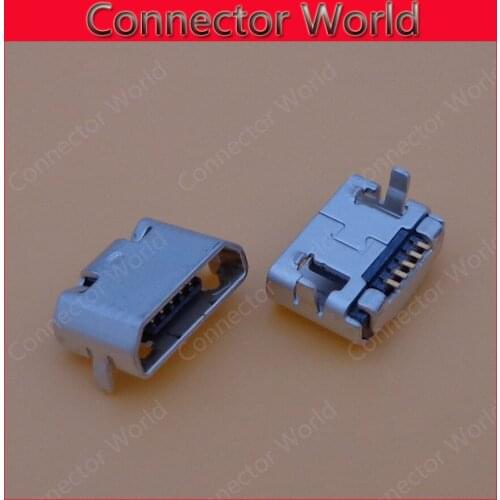 50x for Gionee GN700T GN700W GN320 Mobile phone USB Jack Cable socket Small Horn MINI Micro female usb charging port connectors