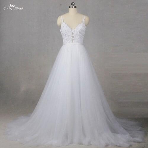 RSW1344 Real Pictures Yiaibridal Lorie Cheap Wedding Dresses Princess Sexy Backless