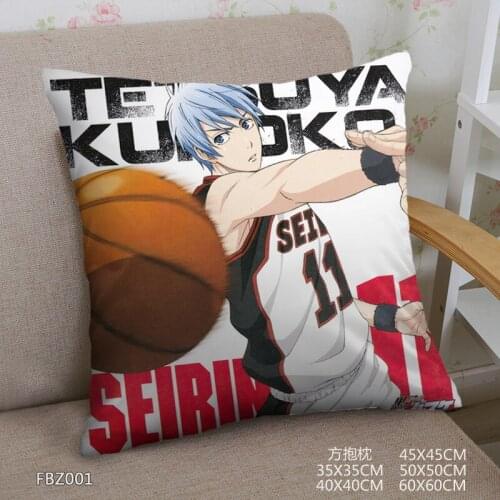 Japanese Anime Home Textile Two Sided Square Pillow Case Kuroko No Basketball Dakimakura Pillowcase anime body pillow Cover