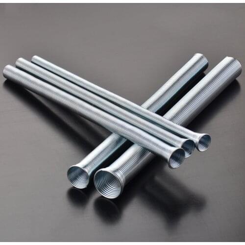 5pcs Spring Tube 210mm Tension Spring Pipe Bender PVC Air Condition Pipe Electrical Wire Bending Pipe Tubing Bender Hand Tools